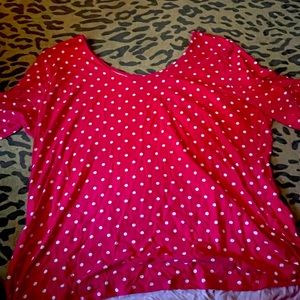 Maurices pretty in pink top